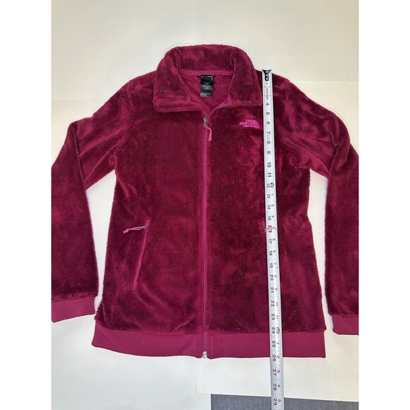 The North Face Fleece Jacket Women’s Pink/Purple Full Zip Winter Fuzzy Size M - Picture 8 of 8